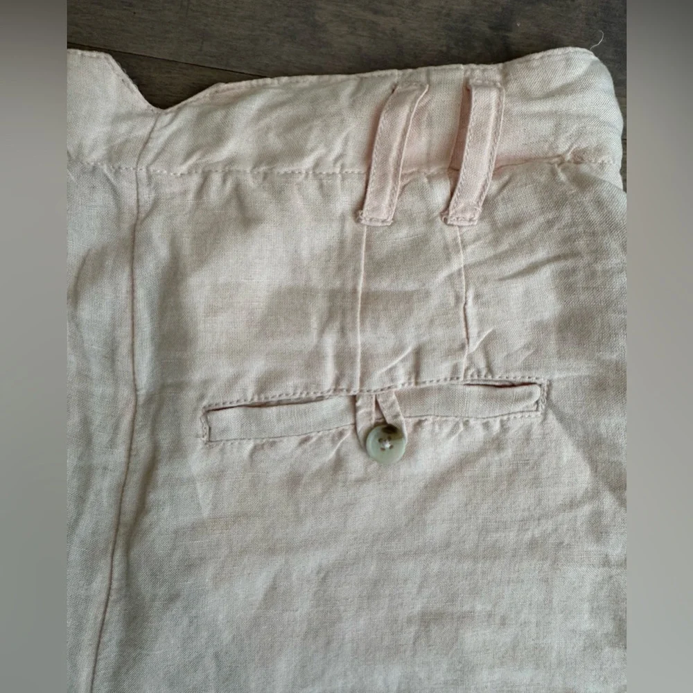 NWT Free People Calla Linen Trouser Shorts
